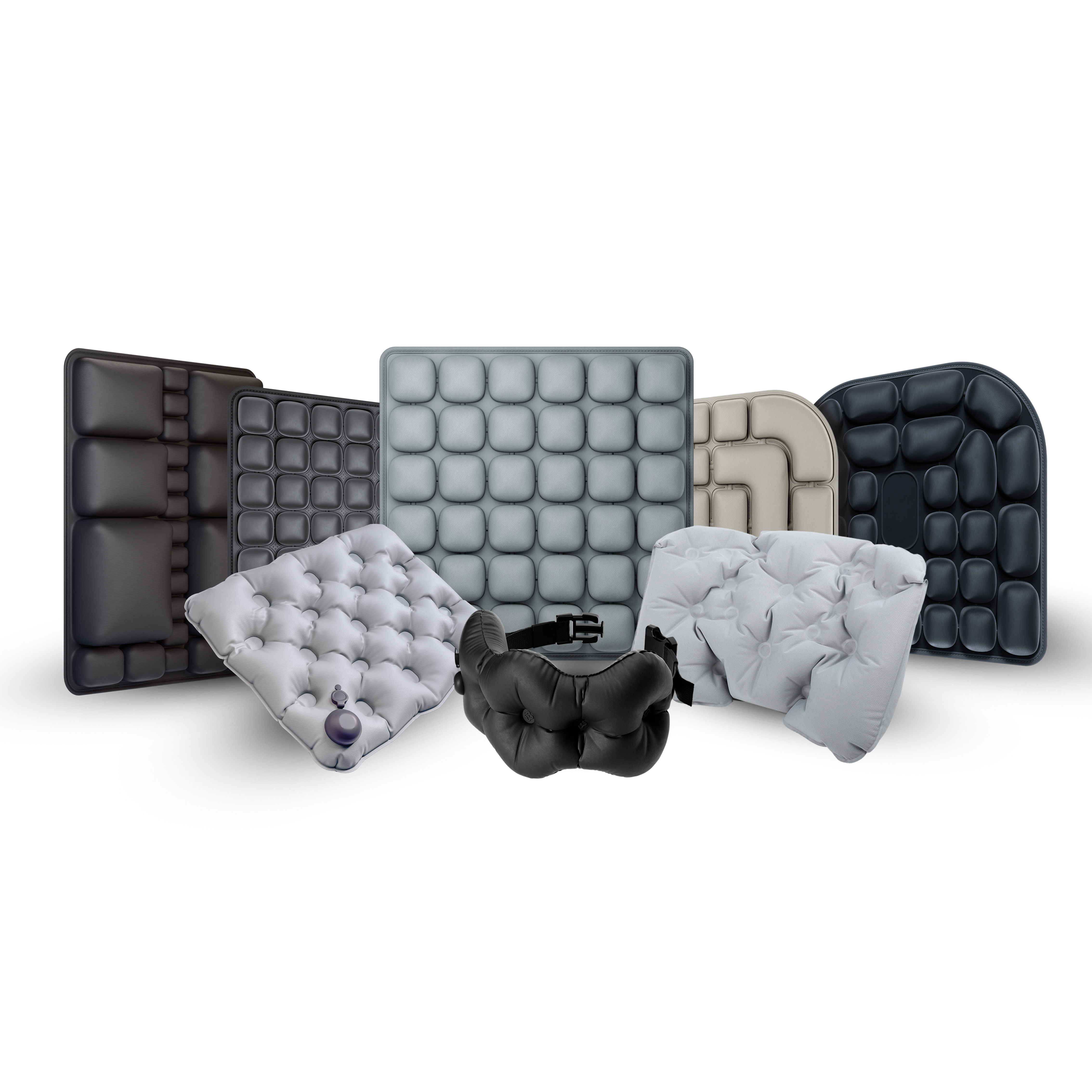 Eliminating Sweat Build-Up: 3D Ventilated Backpack Air Pads with Convective Airflow Microchannels